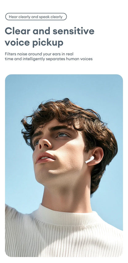 Lenovo LP5 PRO Wireless Bluetooth 5.4 Earphones TWS HiFi Sound Gaming Earbuds LP5Pro Sport headset Long Standby Touch Control