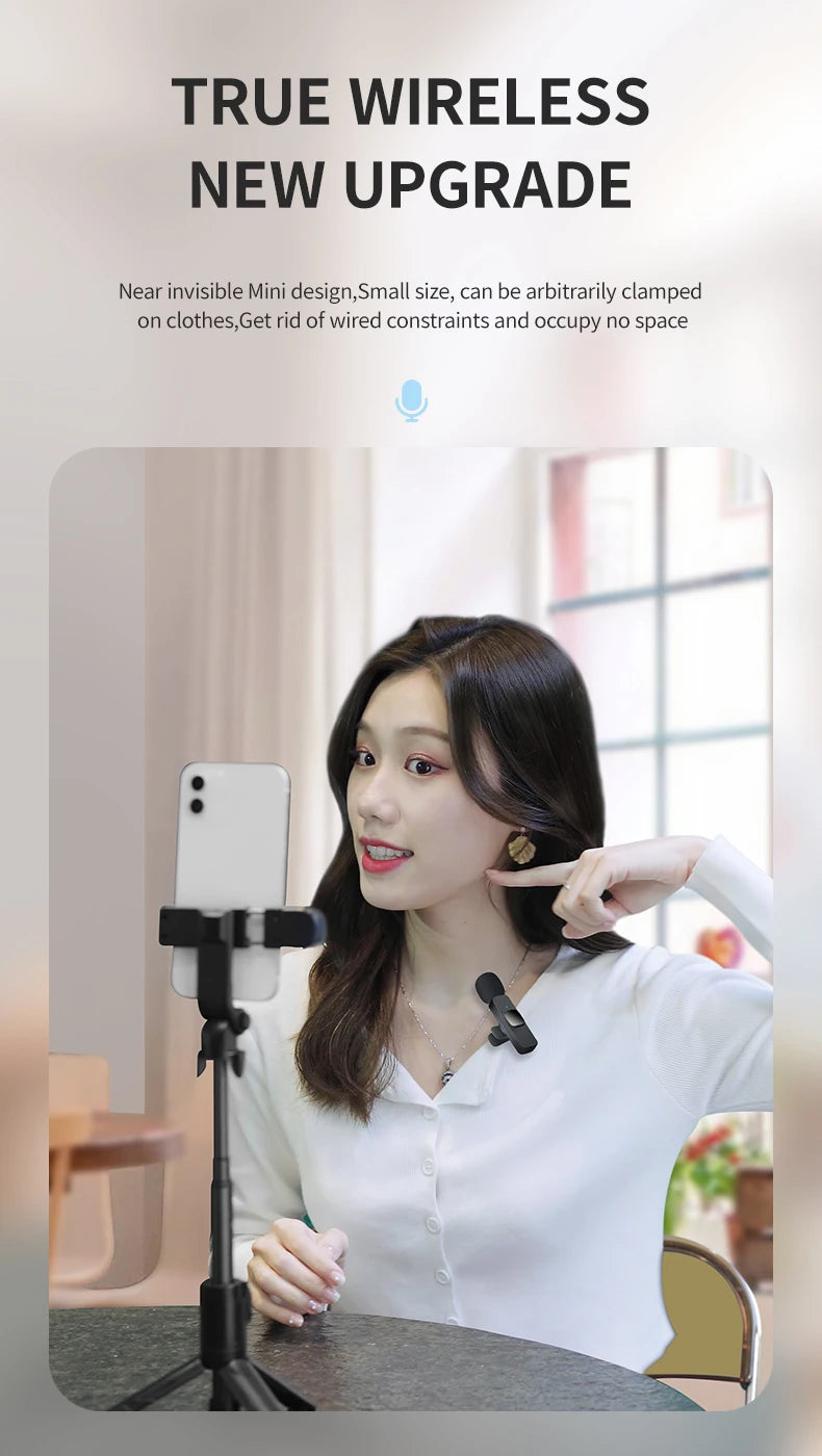 Basix 2.4G Wireless Lavalier Microphone