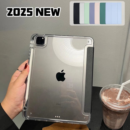 For iPad 11th Gen Case A16 Funda iPad Pro 11 13 M4 2025 M2 M3 iPad Air 13 11 Air 5 4 iPad 10th 9th 8 7 Mini A17 Pro 12.9 Cover