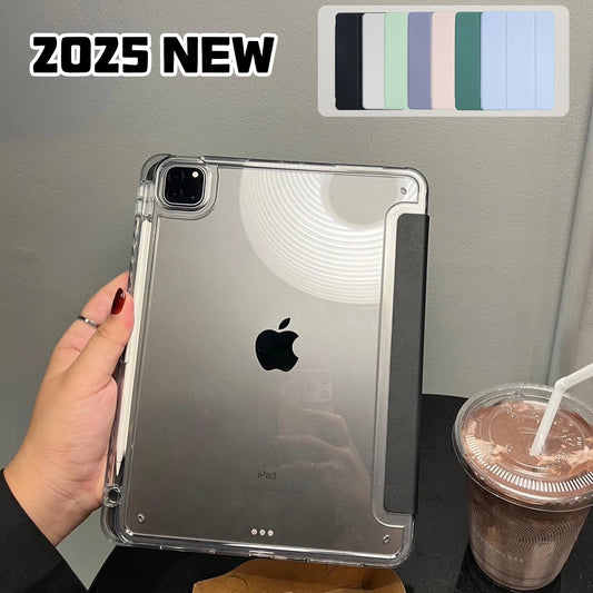 For iPad 11th Gen Case A16 Funda iPad Pro 11 13 M4 2025 M2 M3 iPad Air 13 11 Air 5 4 iPad 10th 9th 8 7 Mini A17 Pro 12.9 Cover