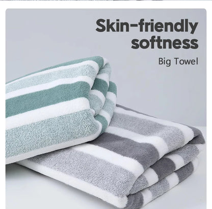 1 Pc Thickened Absorbent Bath Towel