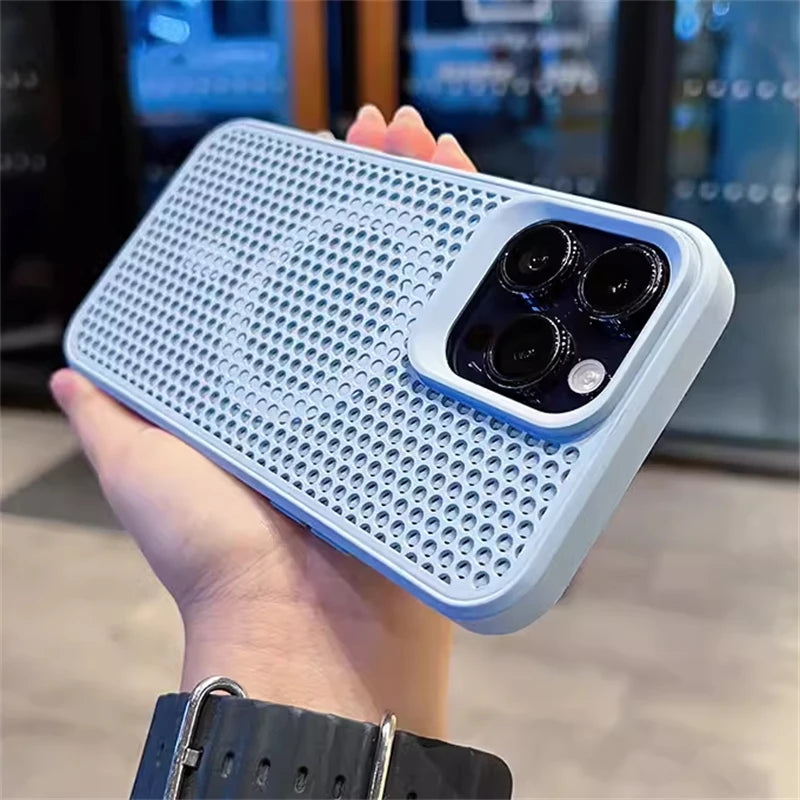 Heat Dissipation Magsafe Mesh Case For iPhone