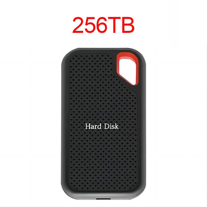 Mobile hard disk large capacity 256TB SSD solid state hard disk external hard disk HDD suitable for laptop/PC/iPadUSB3.1 origina