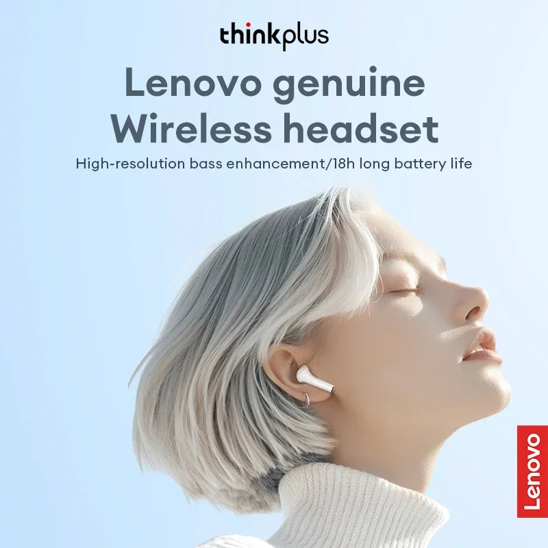 Lenovo LP5 PRO Wireless Bluetooth 5.4 Earphones TWS HiFi Sound Gaming Earbuds LP5Pro Sport headset Long Standby Touch Control