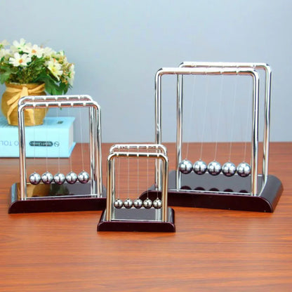 Newtons Cradle Steel Balance Ball School Teaching Supplies Physics Science Pendulum Desk Toy Kinetic Motion Toy Home Decoration