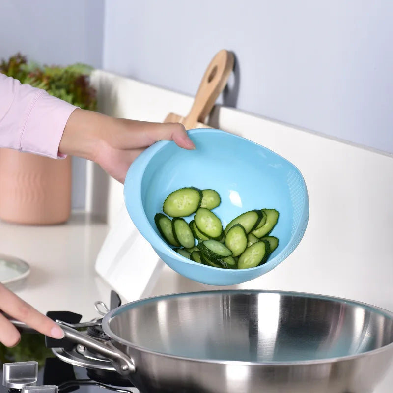 2-In-1  Rice Washing Bowl and Strainer