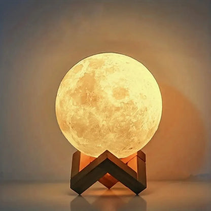 1 LED Moon Light Galaxy Lamp - Bedroom Decoration (Warm Light)