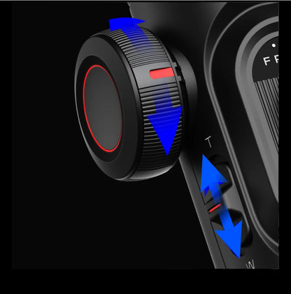 AOCHUAN 3-Axis Handheld Gimbal Stabilizer for Smartphone with Fill Light