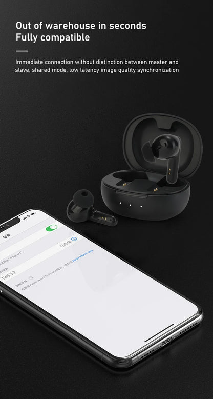 Sony Intelligent Noise Reduction Headset LX102 True Wireless Bluetooth Headphones HIFI Stereo Motion Waterproof Earphones Mic