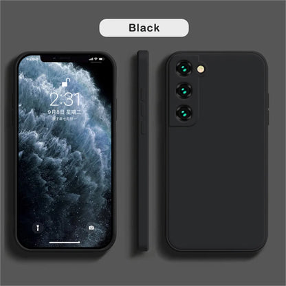 Luxury Liquid Silicone Case for Samsung