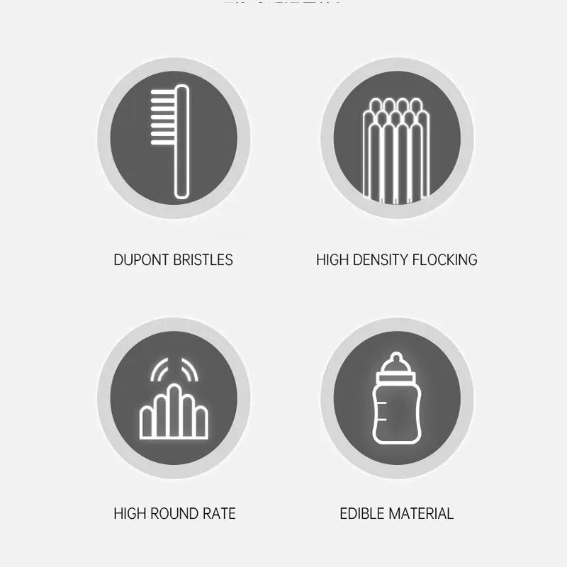 4PCS Dupont Bristle Electric Toothbrush Heads For Oral B