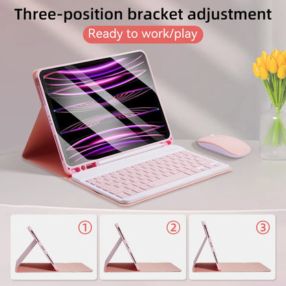 For iPad Keyboard Case For iPad 2024 iPad Air 11-in 13-in M2 Pro 11-in 13-in M4 Pro 11 12.9 10.2 9/8/7th 10.5 9.7 Air 3 2 Case