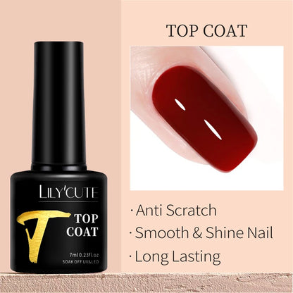LILYCUTE 129 Colors Nail Gel Polish