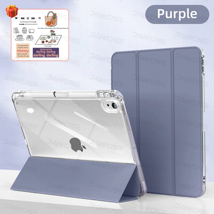 For 2024 iPad Air 6 Case iPad Air 5  6 11 iPad Pro 11 12.9 13 10 Gen 10.2 9th 8th 7th 9.7 6th 5th Mini 7 6 Case With Pen Holder