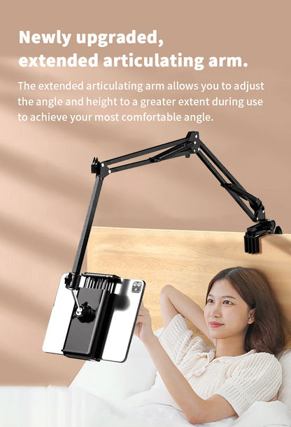 Adjustable Metal Arm Tablet Mount