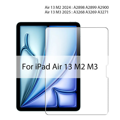 Tempered Glass Screen Protector For Ipad Pro 13 M4 2025 12.9 A16 11th Air 11 5 4 M3 M2 10 9 9th 10th 8 Generation Mini 7 6 Film