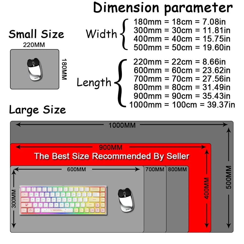 Excel mouse pad Word PowerPoint Shortcut Cheat Sheet Desk Pad NonSlip OfficeandGaming MousePad Windows Keyboa