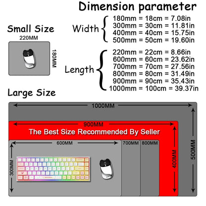Excel mouse pad Word PowerPoint Shortcut Cheat Sheet Desk Pad NonSlip OfficeandGaming MousePad Windows Keyboa