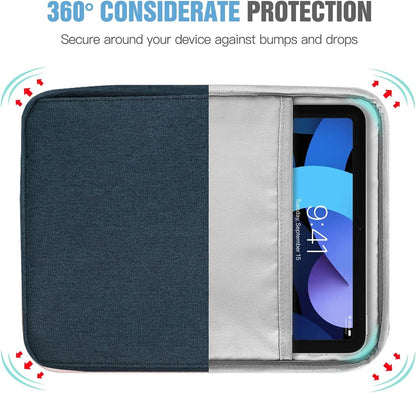 Tablet Bag For iPad Pro 12.9 iPad Air 11 13 2024 Pouch Case For iPad 7 8 9 10th Generation Air 5 4 3 Portable Sleeve Tablet Bag