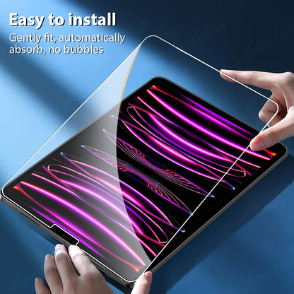Tempered Glass Screen Protector For Ipad Pro 13 M4 2025 12.9 A16 11th Air 11 5 4 M3 M2 10 9 9th 10th 8 Generation Mini 7 6 Film