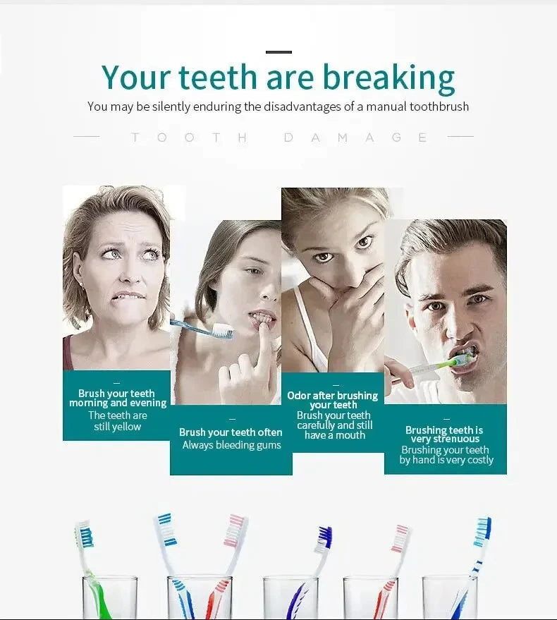 Ultrasonic Electric Toothbrush