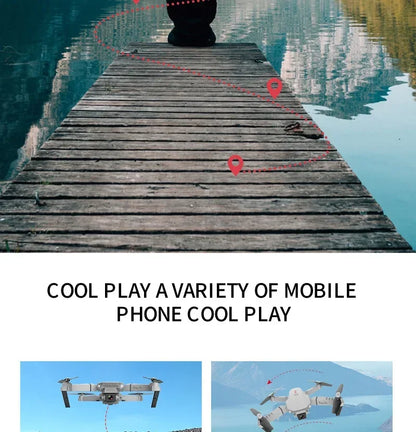 New E88 Pro WIFI FPV Drone Wide Angle HD 4K 1080P Camera Height Hold RC Foldable Quadcopter Dron Helicopter Toys Gift