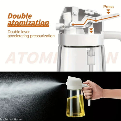 2in1 500ml Plastic Oil Sprayer/Dispenser