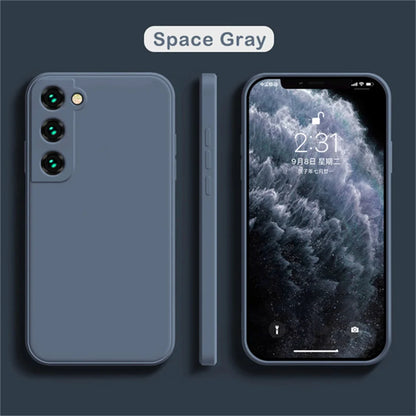 Luxury Liquid Silicone Case for Samsung