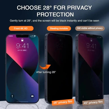 Anti-Spy Tempered Glass Screen Protector – Secure Your Privacy, Protect Your Screen