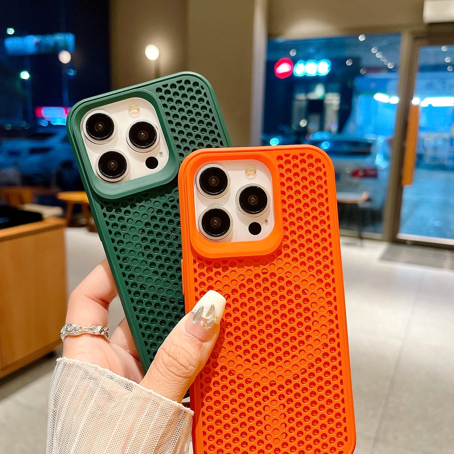 Heat Dissipation Magsafe Mesh Case For iPhone