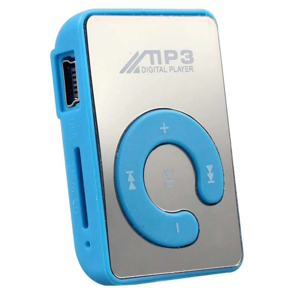 C Key Portable Mini Clip USB MP3 Player Walkman Music Media Player Support Micro SD TF Card Fashion Hifi MP3 for Outdoor Sports