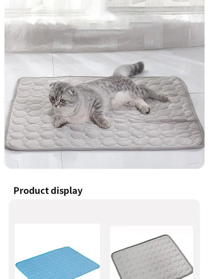 Pet Ice Mats - Cooling Sleeping Pad for Small Dogs/Cats/Pets