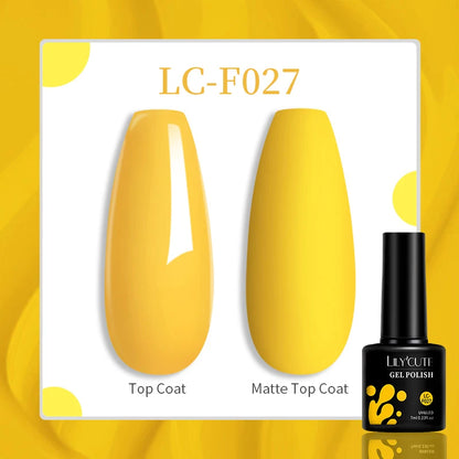 LILYCUTE 129 Colors Nail Gel Polish