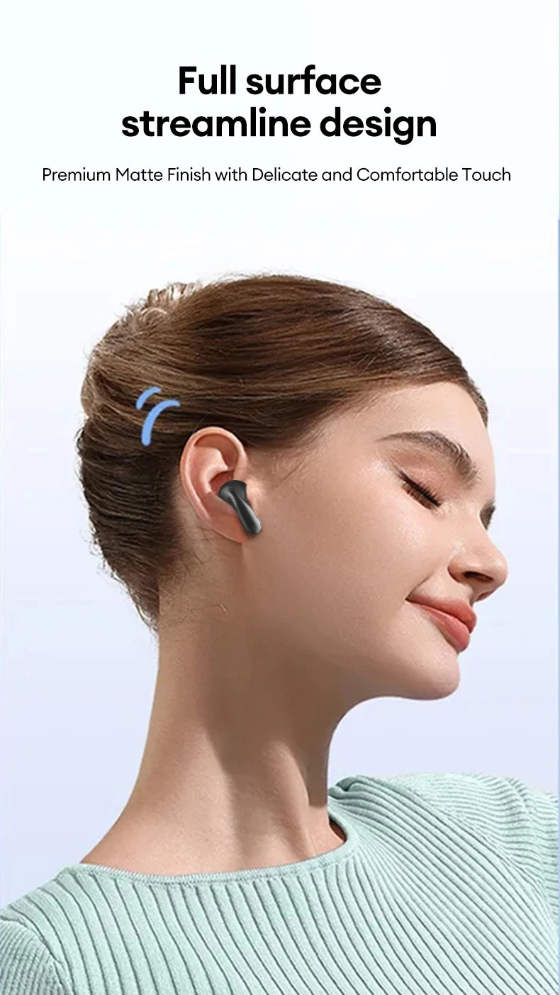 Lenovo Earphones Wireless Bluetooth Business Headset Noise Reduction Sport Earbuds Low Latency Gaming Headphones  Long Endurance