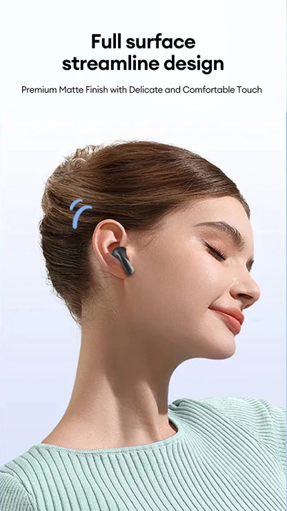 Lenovo Earphones Wireless Bluetooth Business Headset Noise Reduction Sport Earbuds Low Latency Gaming Headphones  Long Endurance