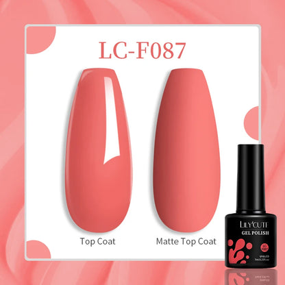 LILYCUTE 129 Colors Nail Gel Polish