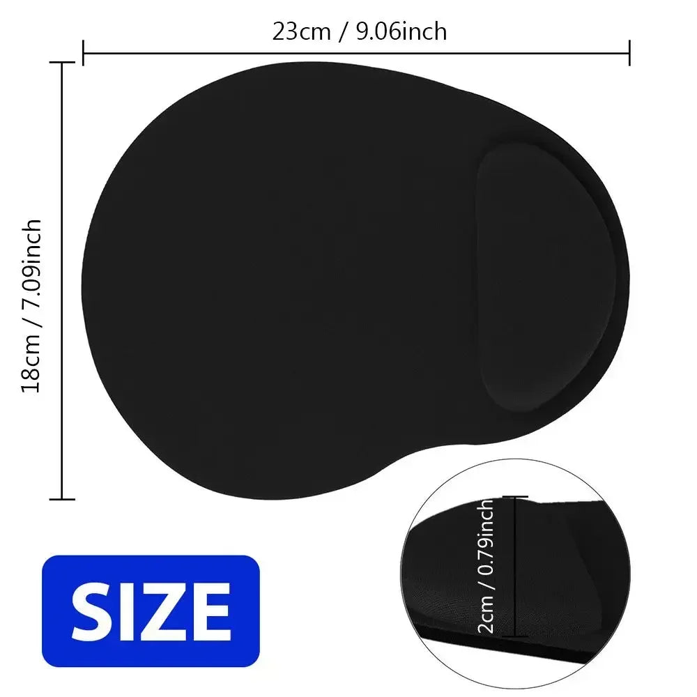 Ergonomic Wrist Rest Mouse Pad - Comfortable Wrist Support