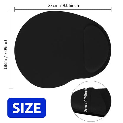 Ergonomic Wrist Rest Mouse Pad - Comfortable Wrist Support