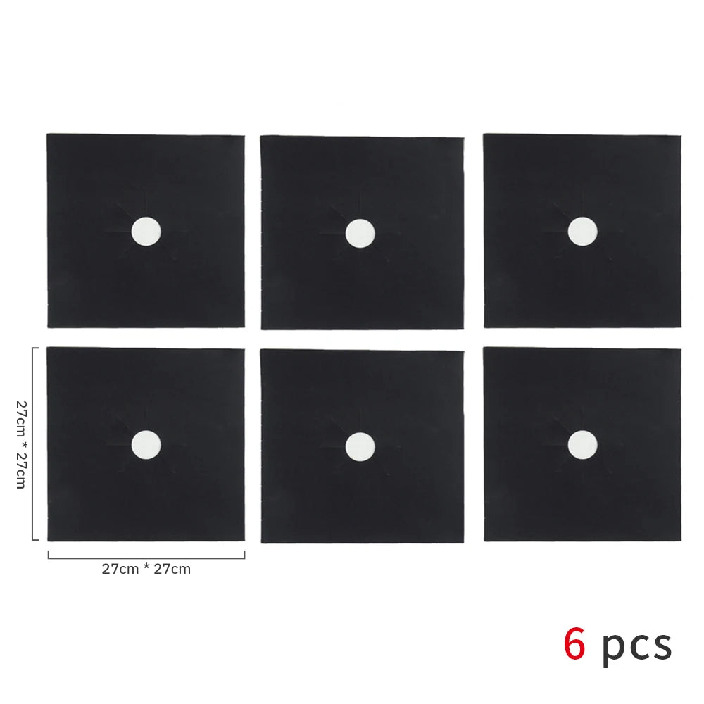 Teflon-Coated Gas Stove Protectors