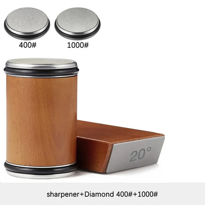 Rolling Knife Sharpener Magnetic Knife Holder Diamond Sharpening Stone Kit