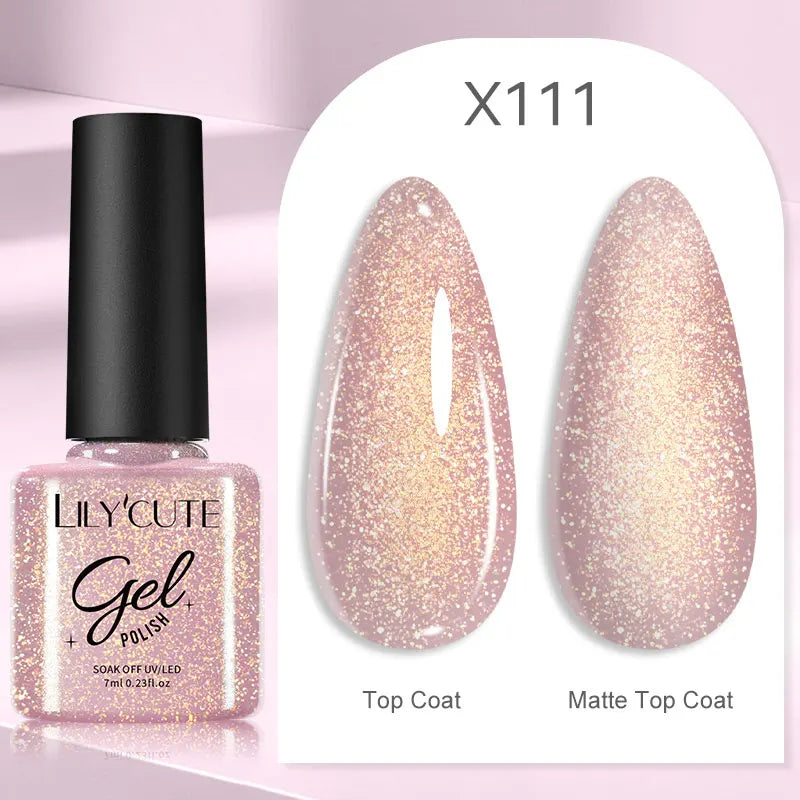 LILYCUTE 129 Colors Nail Gel Polish