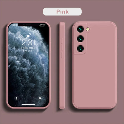 Luxury Liquid Silicone Case for Samsung