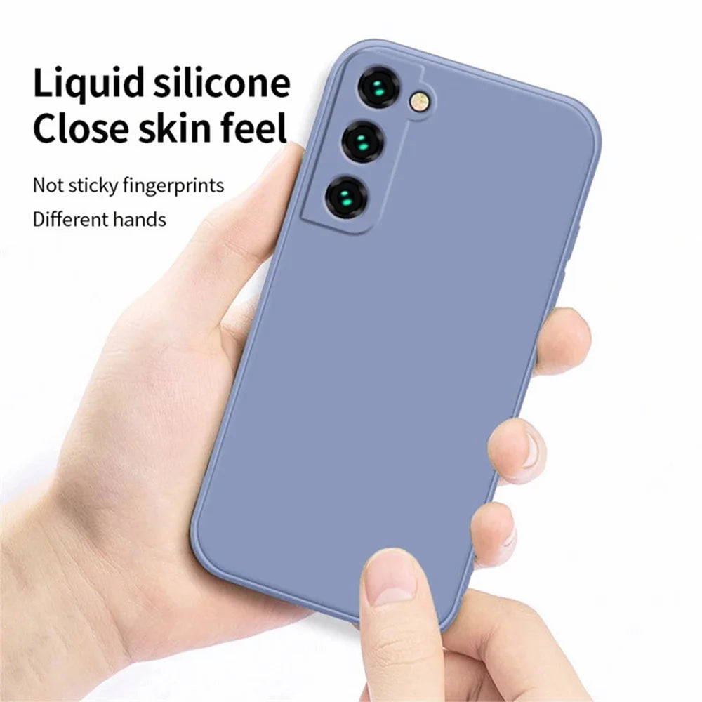Luxury Liquid Silicone Case for Samsung