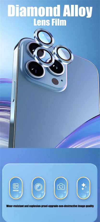 Original Titanium Color Camera Protector For iPhone