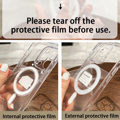Magnetic Transparent iPhone Case