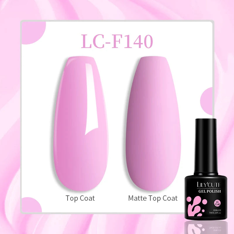 LILYCUTE 129 Colors Nail Gel Polish