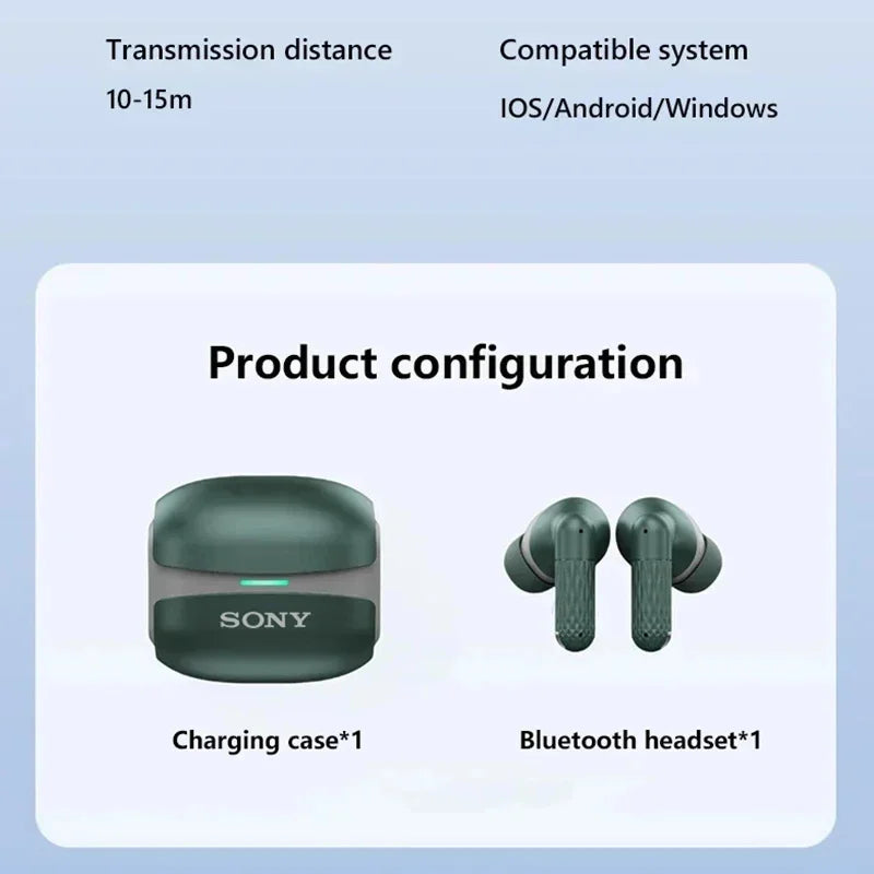 Sony TWS Bluetooth Earbuds Wireless Bluetooth Earphones Touch Control Stereo Headset Bluetooth Earphones for Xiaomi