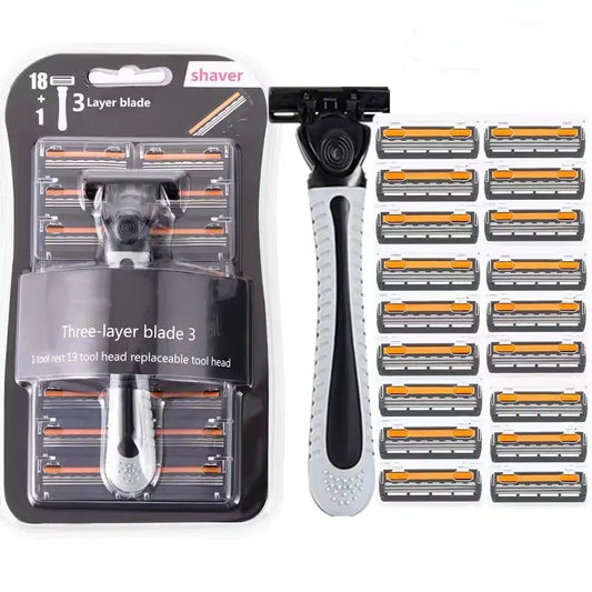 Three Layer Reusable Unisex Razor