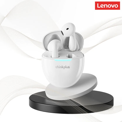 Lenovo Earphones Wireless Bluetooth Business Headset Noise Reduction Sport Earbuds Low Latency Gaming Headphones  Long Endurance
