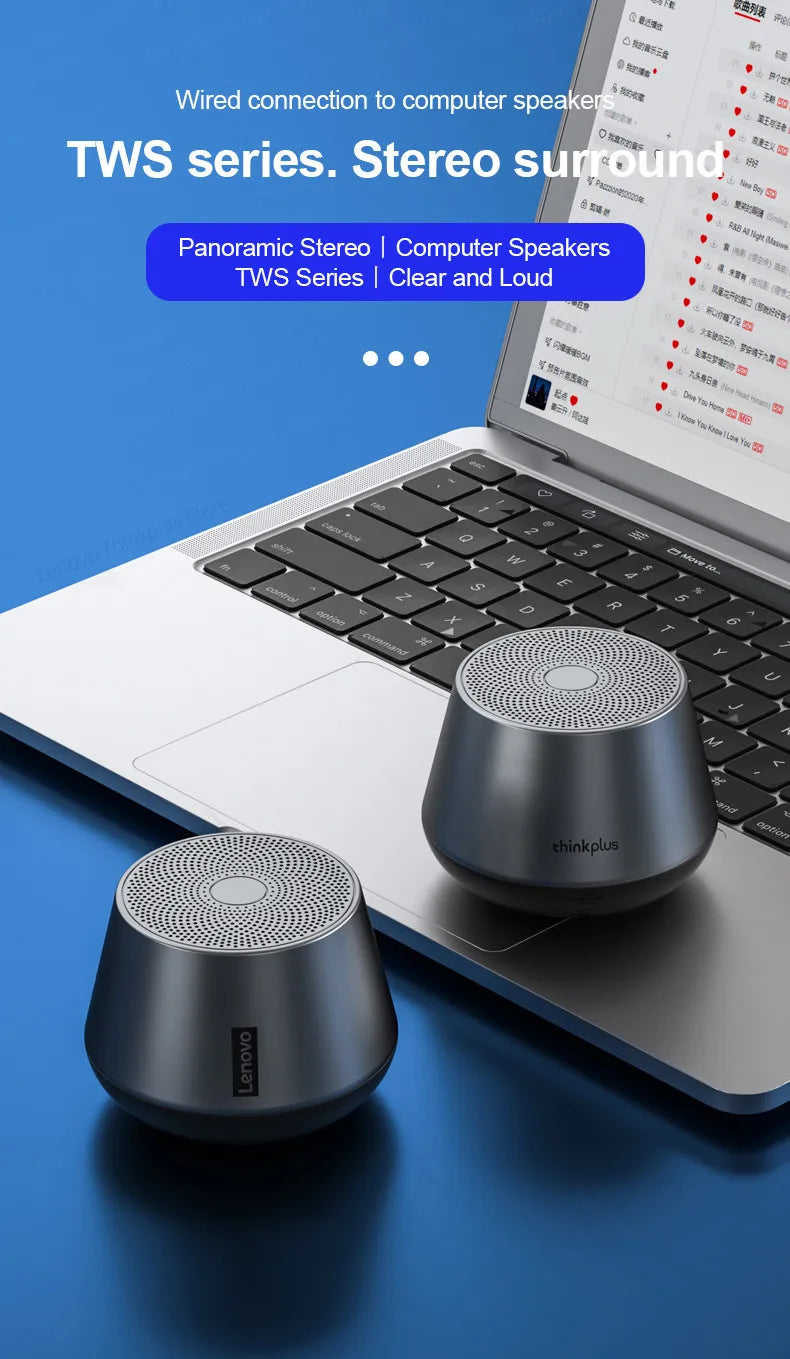 Choice Original Lenovo K3 Pro Bluetooth V5.0 Speaker Music Player Portable Loudspeaker Stereo Surround Wireless Speakers